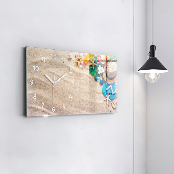 Horloge rectangulaire horizontale Accessoires de vacances