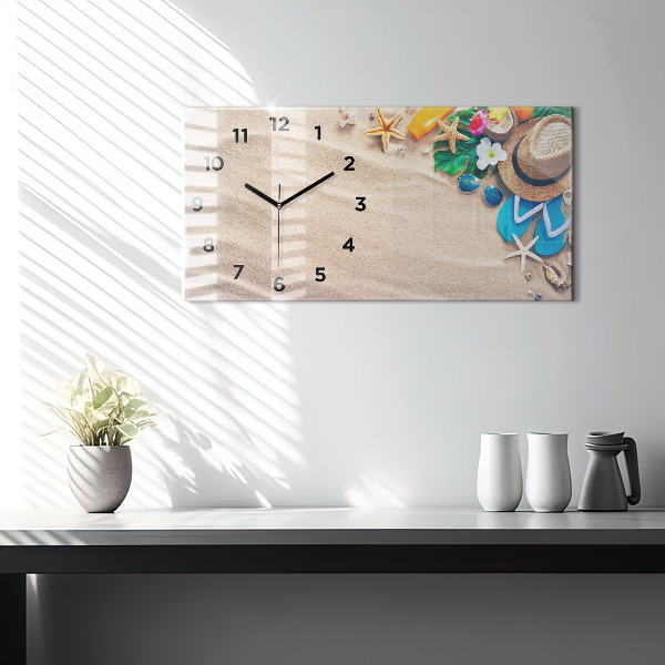 Horloge rectangulaire horizontale Accessoires de vacances