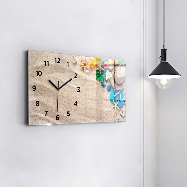 Horloge rectangulaire horizontale Accessoires de vacances