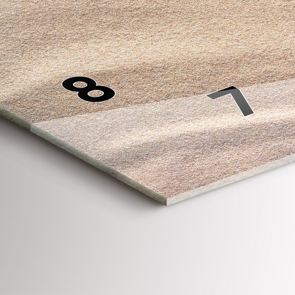 Horloge rectangulaire horizontale Accessoires de vacances