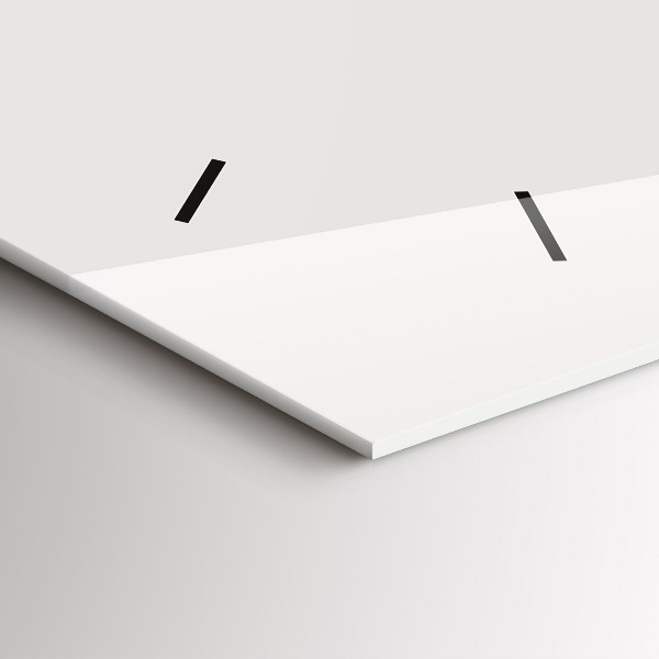 Horloge rectangulaire horizontale 'portrait peint d''un tigre'