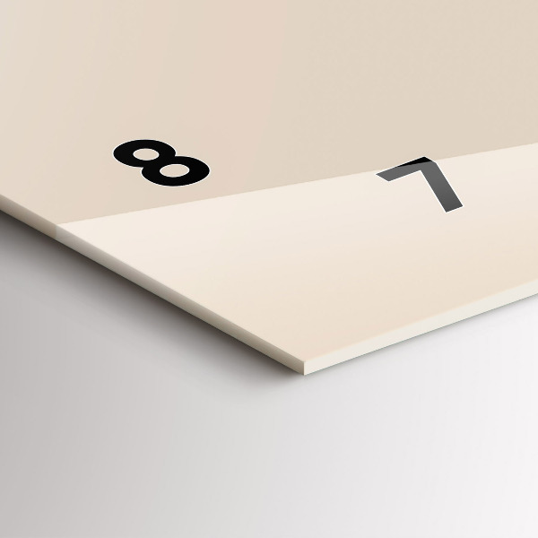 Horloge murale horizontale Homme avec une pipe