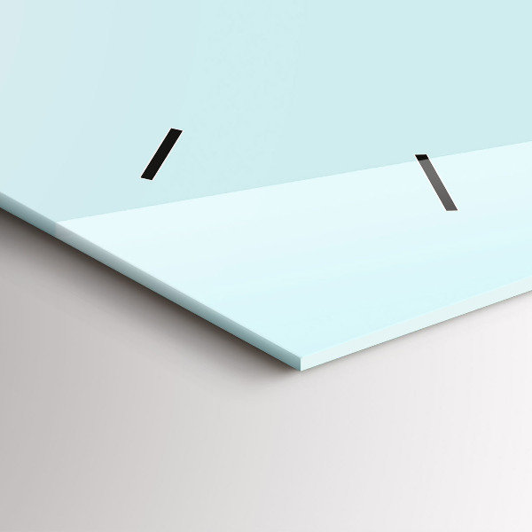 Horloge murale horizontale Chat drôle avec des lunettes