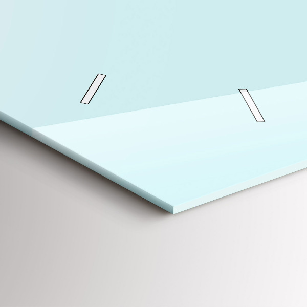 Horloge murale horizontale Chat drôle avec des lunettes