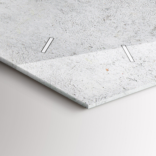 Horloge murale horizontale Olives minimalistes