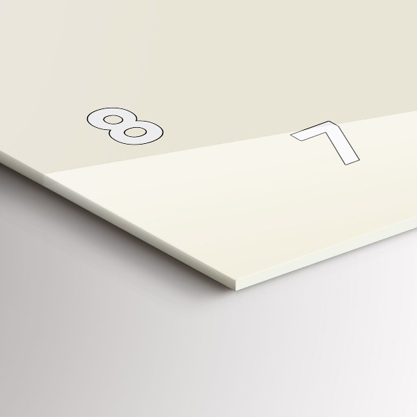 Horloge murale horizontale Cerf en chemise