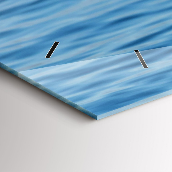 Horloge murale horizontale Mouettes à Gdynia