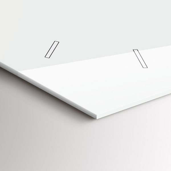 Horloge murale horizontale Papillon et clé style bohème