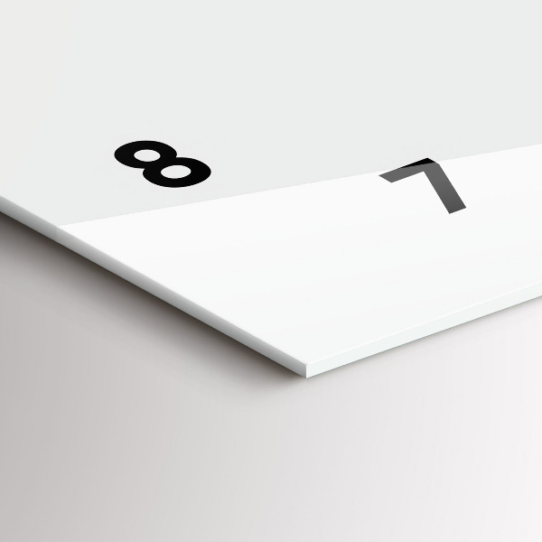 Horloge murale horizontale Papillon et clé style bohème