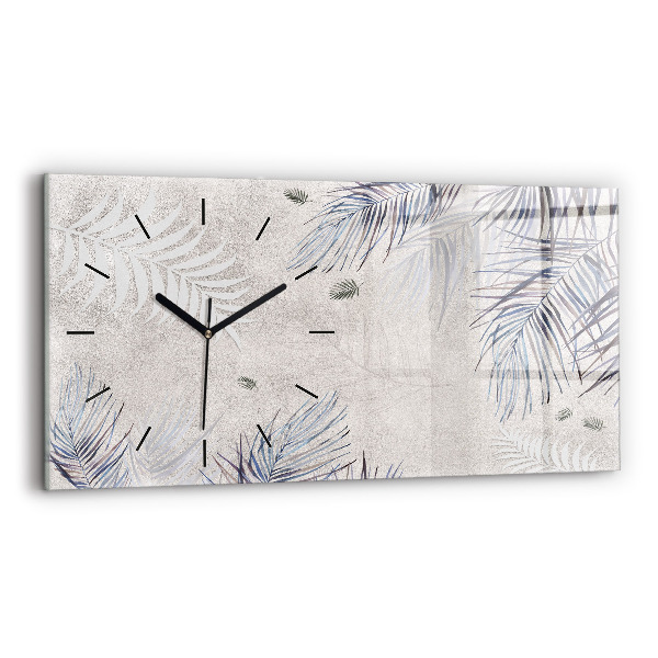 Horloge murale horizontale Palme