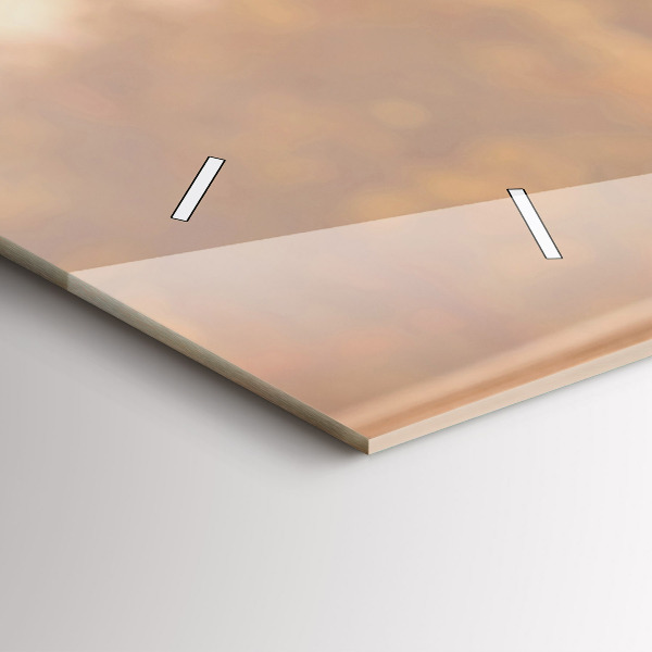 Horloge murale horizontale Bouteilles de vin