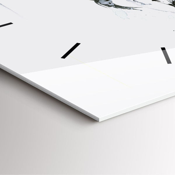 Horloge murale carrée Femme dansant le ballet