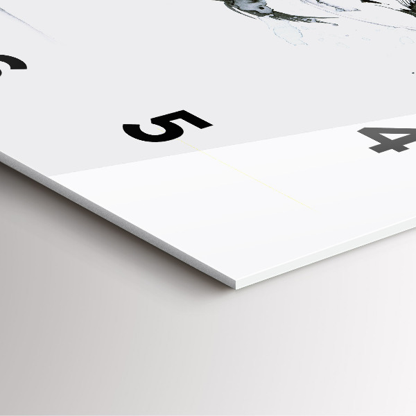 Horloge murale carrée Femme dansant le ballet