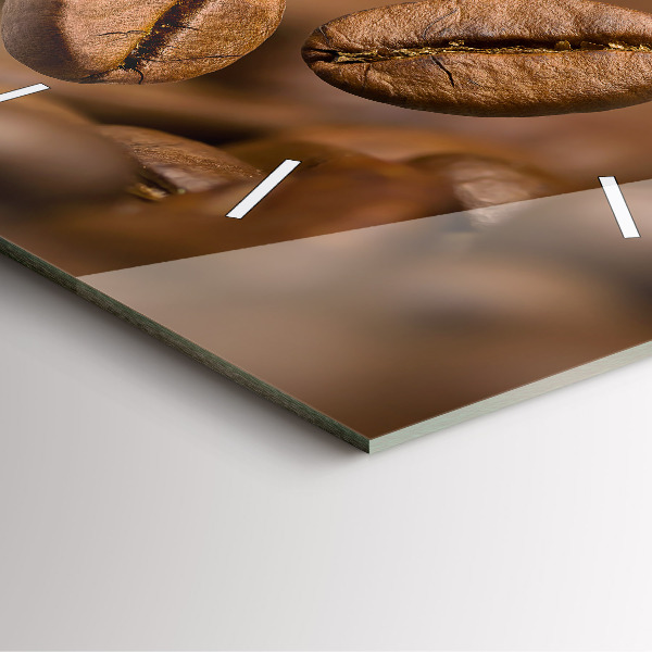 Horloge murale carrée Couleurs abstraites