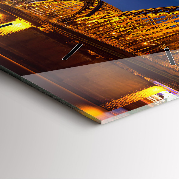 Horloge murale carrée Pont en Allemagne