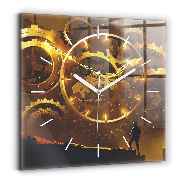 Horloge carrée en verre Temps – Mécanisme