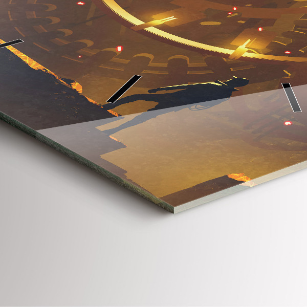 Horloge carrée en verre Temps – Mécanisme