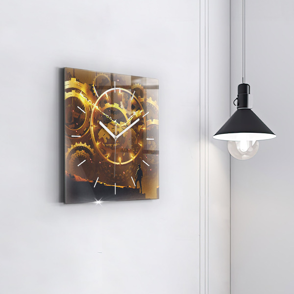 Horloge carrée en verre Temps – Mécanisme
