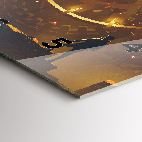 Horloge carrée en verre Temps – Mécanisme