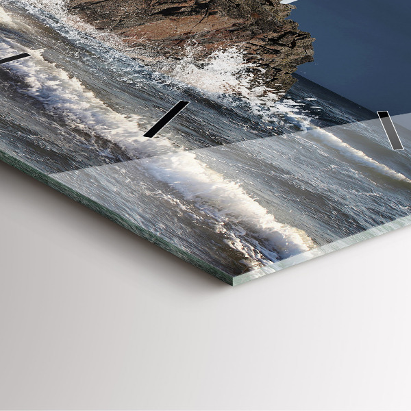 Horloge murale carrée Phare