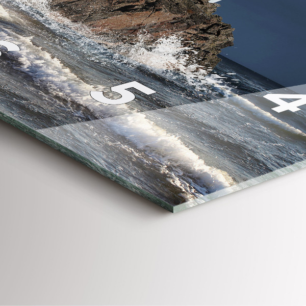 Horloge murale carrée Phare