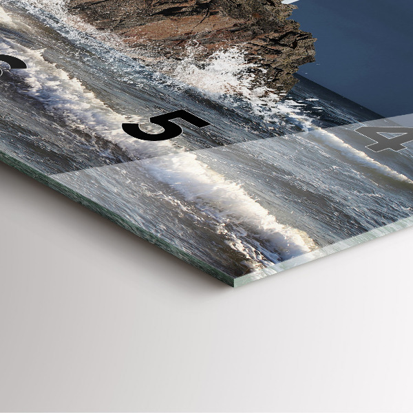 Horloge murale carrée Phare