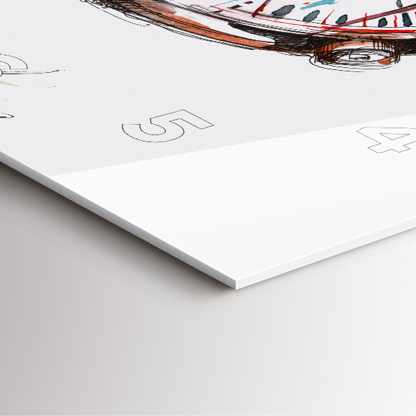 Horloge murale carrée montre suisse