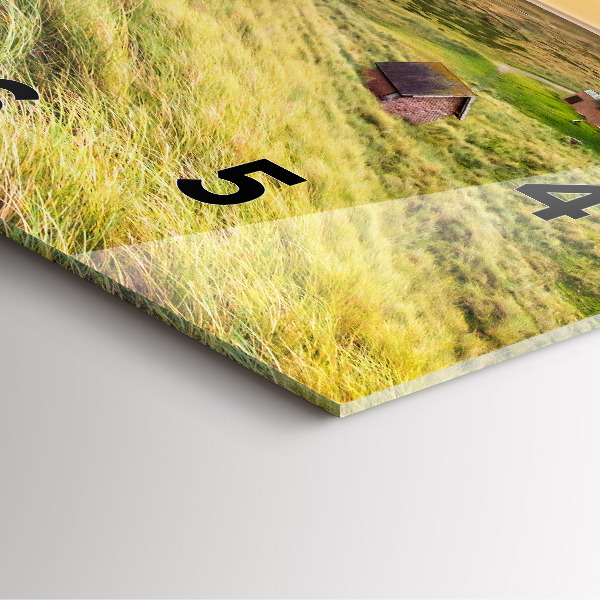 Horloge murale carrée Phare