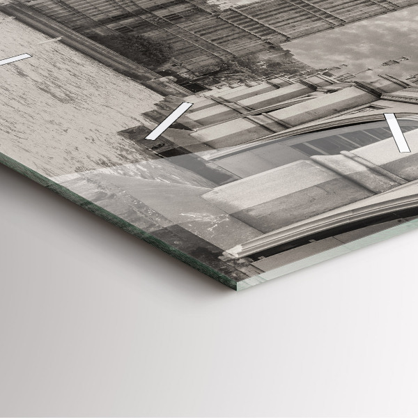 Horloge carrée en verre Londres Angleterre Big Ben