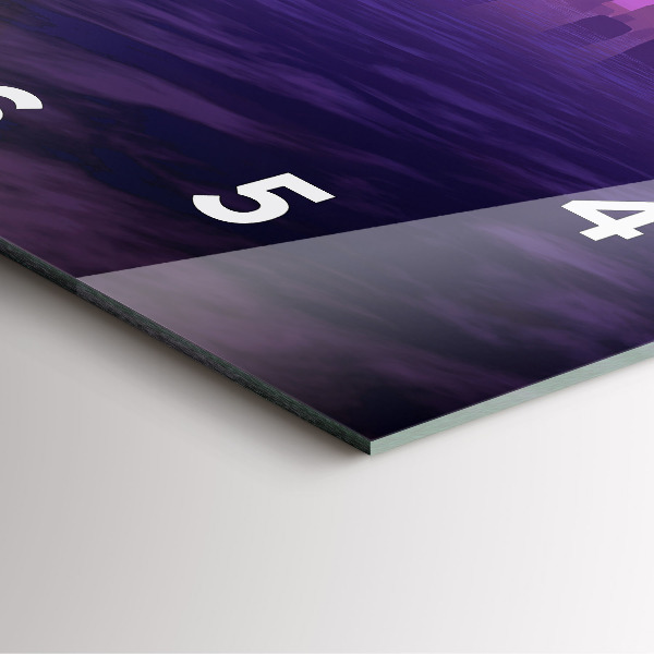 Horloge murale carrée Coucher de soleil à Stonehenge