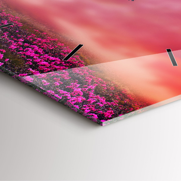 Horloge murale carrée Nichoir