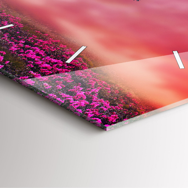 Horloge murale carrée Nichoir