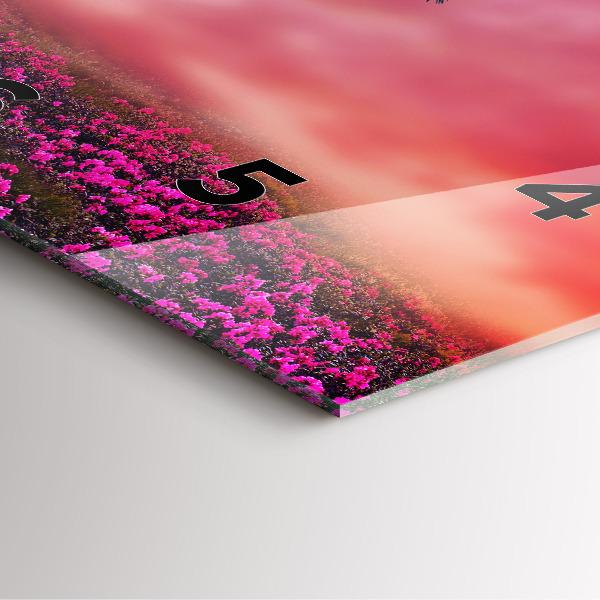 Horloge murale carrée Nichoir