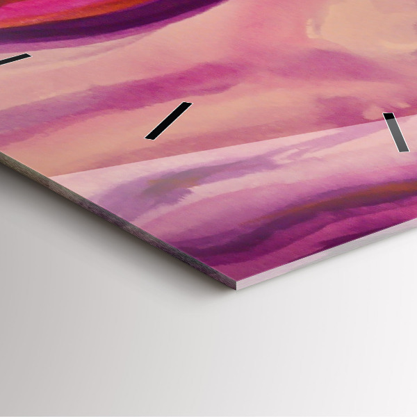 Horloge murale carrée Peindre des femmes