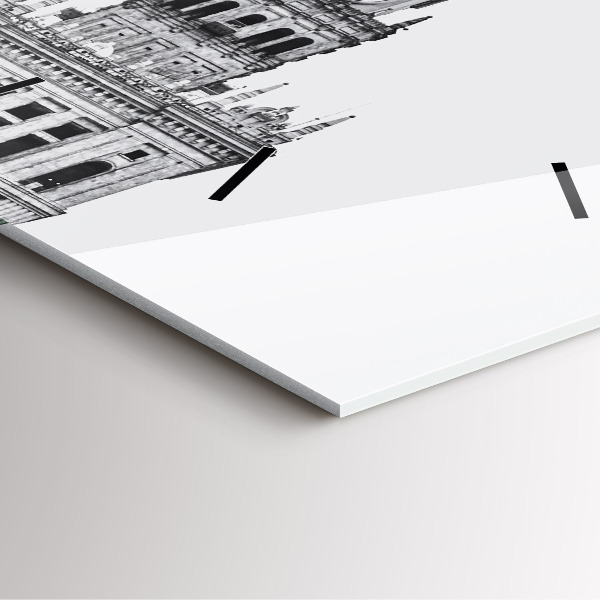 Horloge murale carrée Palais de la culture et de la science