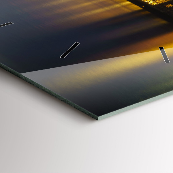 Horloge murale carrée Palais de Winchester à Londres