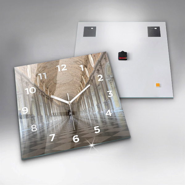 Horloge murale carrée Musée de la Veneria Reale