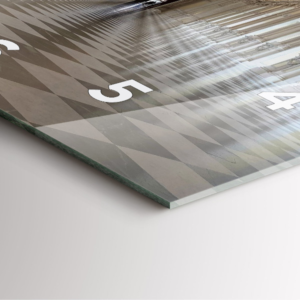 Horloge murale carrée Musée de la Veneria Reale