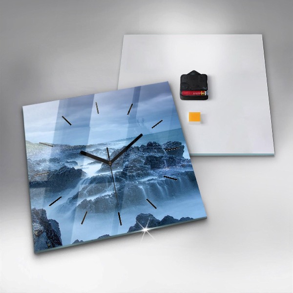 Horloge murale carrée Phare