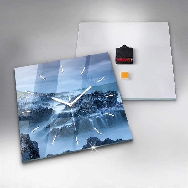 Horloge murale carrée Phare