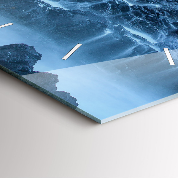 Horloge murale carrée Phare