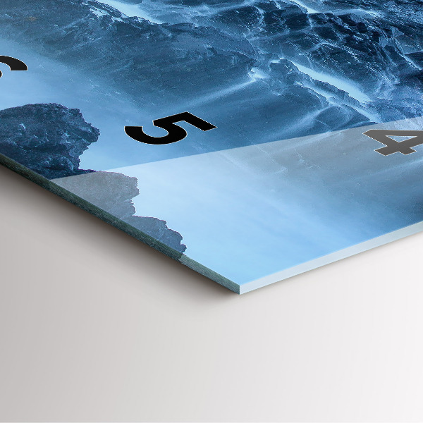 Horloge murale carrée Phare