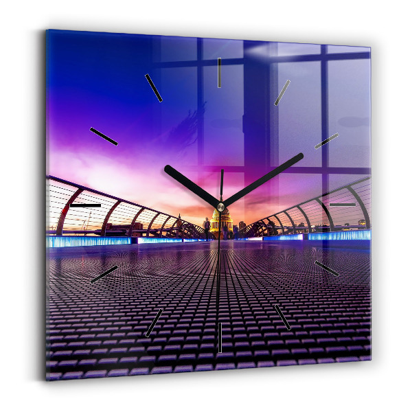 Horloge murale carrée Cathédrale Saint-Paul