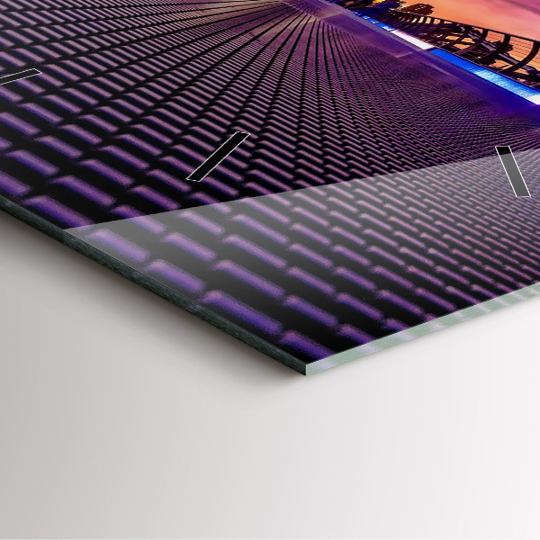 Horloge murale carrée Cathédrale Saint-Paul