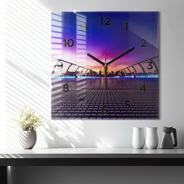 Horloge murale carrée Cathédrale Saint-Paul