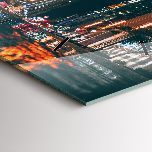 Horloge murale carrée Hilton Houston