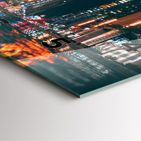 Horloge murale carrée Hilton Houston