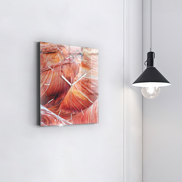 Horloge murale carrée Le pittoresque Grand Canyon