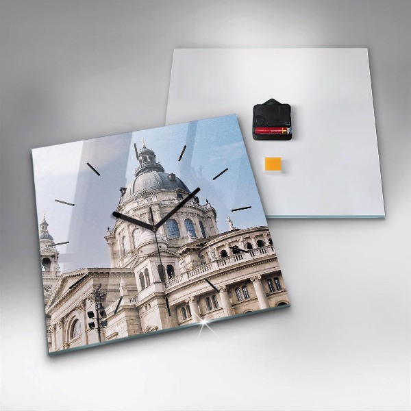 Horloge murale carrée Basilique Saint-Étienne