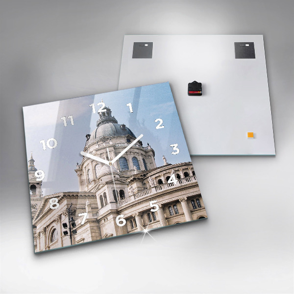 Horloge murale carrée Basilique Saint-Étienne